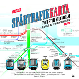 Spårtrafikkarta över Stor-Stockholm